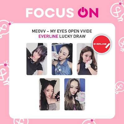 MEOVV everline ラキドロ オンライン Qoo10] MEOVV MY EYES OPEN V : KPOP