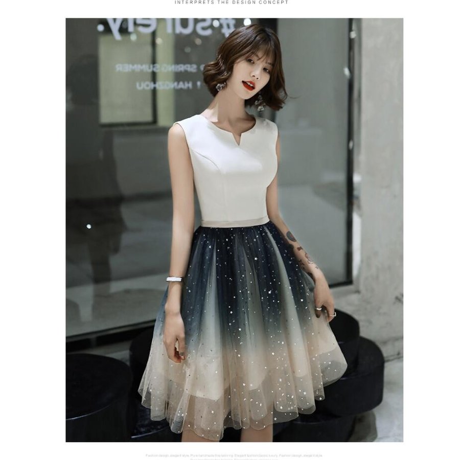 大人気 ミモレドレス パーティードレス 結婚式ドレス 20代 30代40代 ミディアムワンピース 二