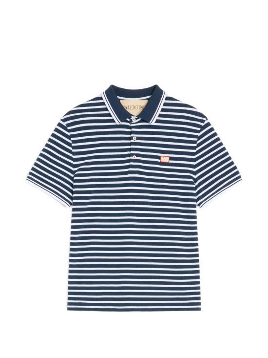 VALENTINO GARAVANI Men Polo Shirts 8V3MH01KBAF 108 Blue