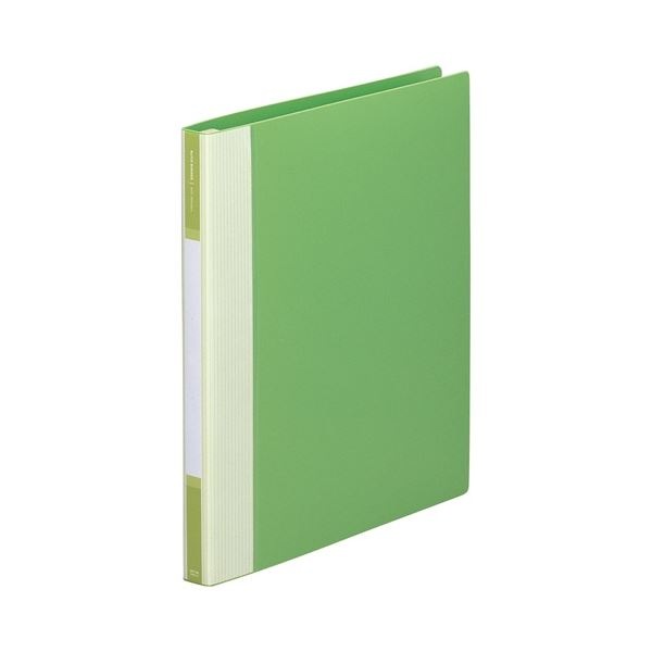 リヒトラブ リクエスト リフィルバインダーMTL A4タテ 30穴 60枚収容 背幅25mm 黄緑 G3901-6 1セット(10冊)