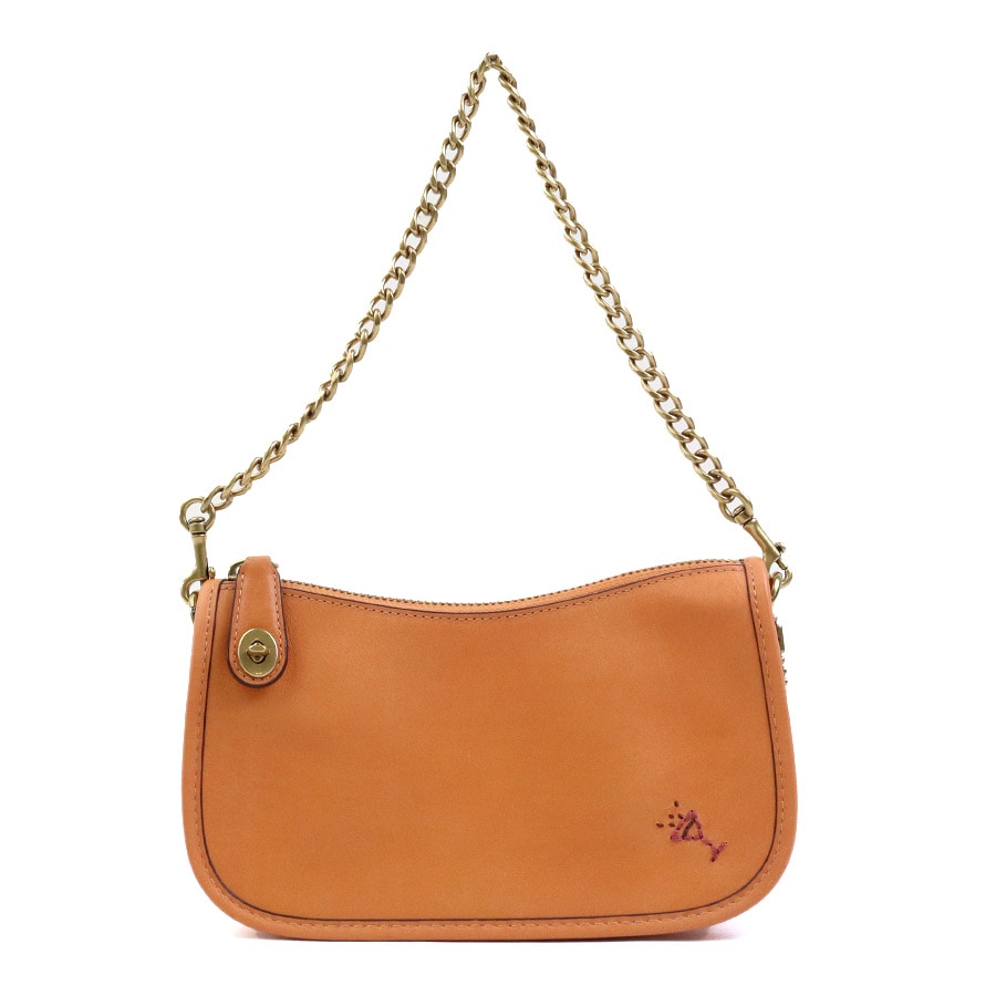 コーチ COACH ハンドバッグ レザー ライトブラウン レディース h30344f