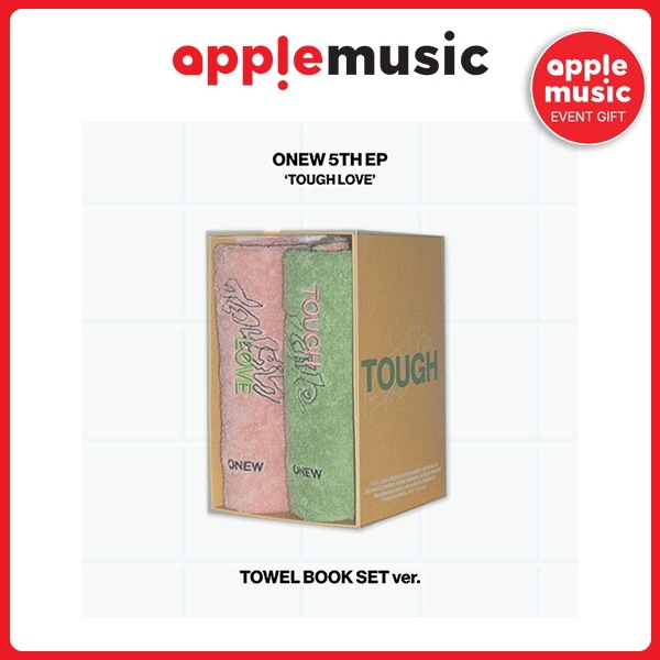 [APPLE MUSIC 特典付き] ONEW - 5th Mini [TOUGH LOVE] [TOWEL BOOK SET Ver.]