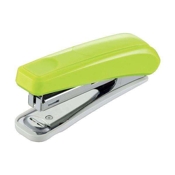 (まとめ) ライオン事務器 ステープラ 楽ホッチ20枚とじ グリーン S-20 1個 (×30セット)