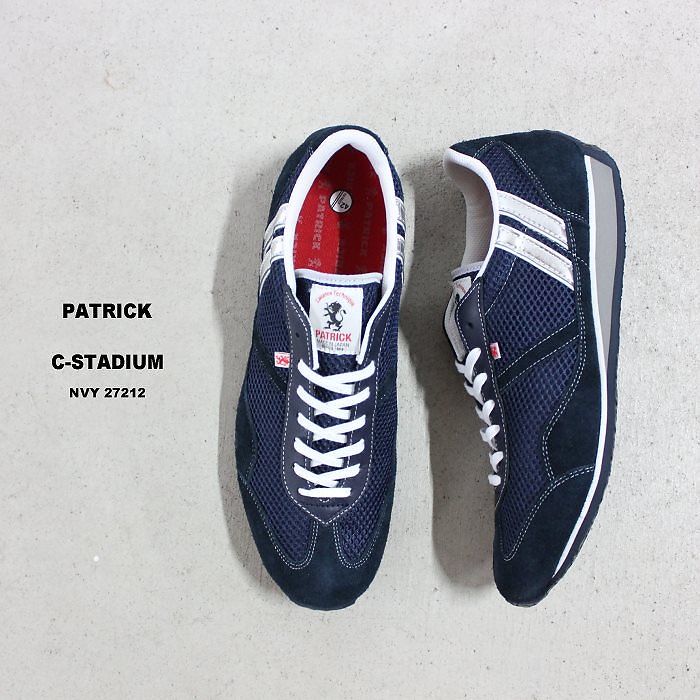 正規品 定番 スニーカー クール スタジアム C-STADIUM ネイビー NVY 27212