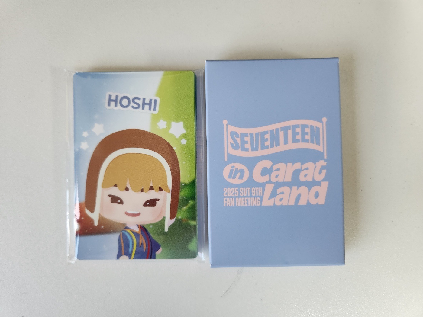 ON HAND))SEVENTEEN in Carat Land 2025 SVT 9TH FAN MEETING CARAT ZONE PHOTO CARD 12PCS SET