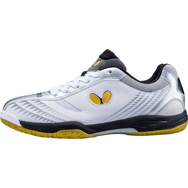 バタフライ　26.5cm ユニセックス レゾライン ギグ(ホワイト×シルバー)　93660