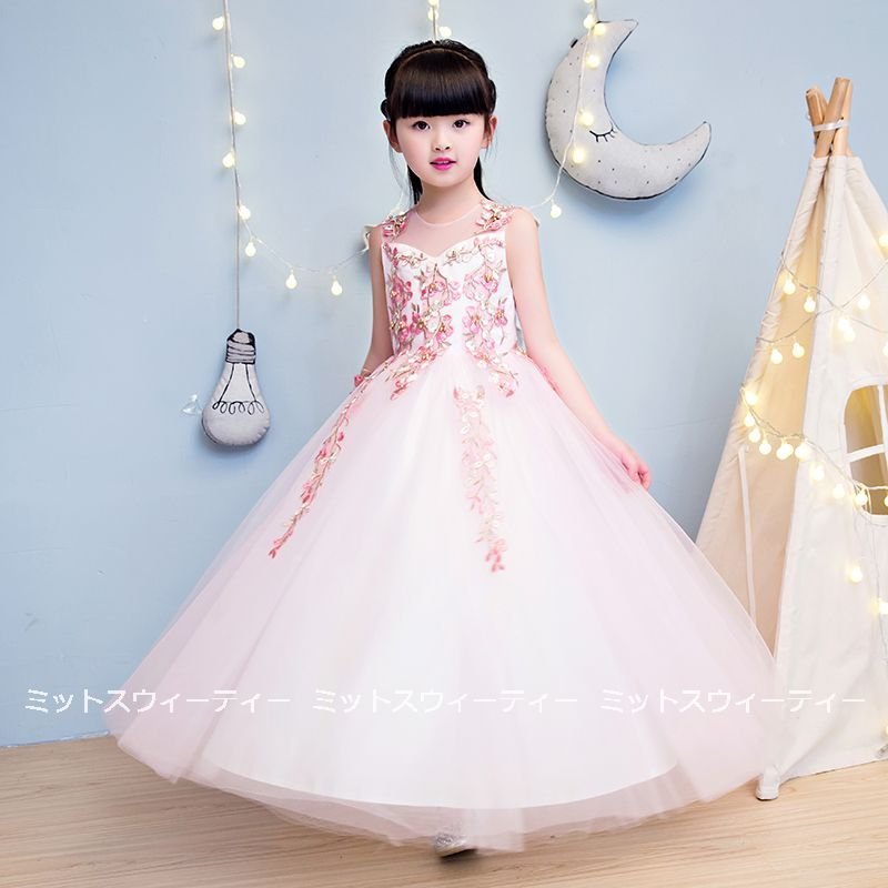 子供ドレス 発表会 ピアノ発表会 女の子 発表会ドレス 入学式 結婚式 七五三 演奏会 子ども服 ド
