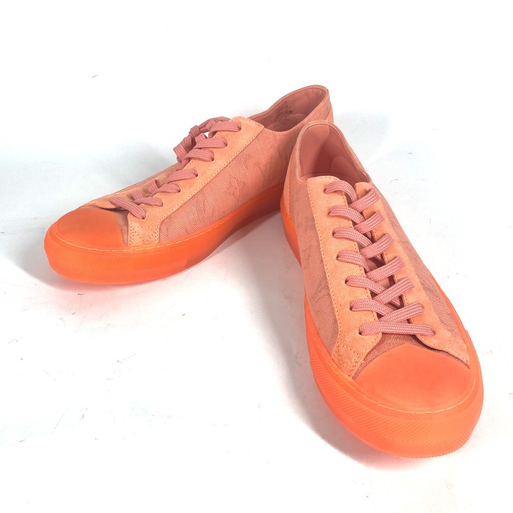 スニーカー モノグラム タトゥーライン 靴 シューズ モノグラム キャンバス オレンジ