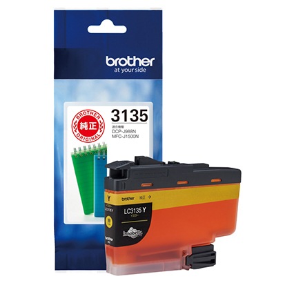 純正品 LC3135Y インクカートリッジ 超大容量タイプ イエロー 5,193円