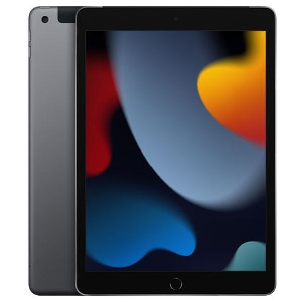 新古品 完品 iPad（第9世代） Wi-Fi+Cellular 本体 SIMフリー 64GB 10.2インチ デュアルSIM eSIM Apple Pencil対応 スタイラスペン特典 9-64sg