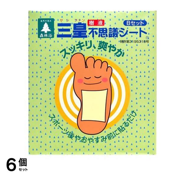 三皇樹液 不思議シート Bセット ジュクジュクタイプ 24枚 6個セット