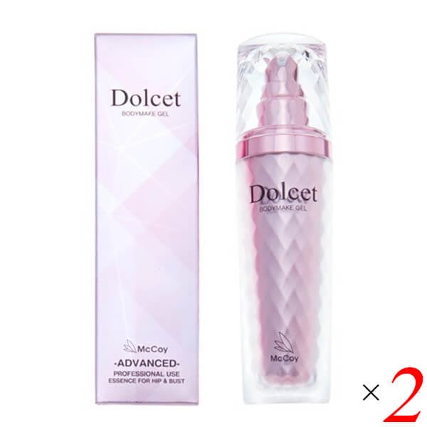 Dolcet ドルセット ボディメイク ジェル 60g 2個セット McCoy