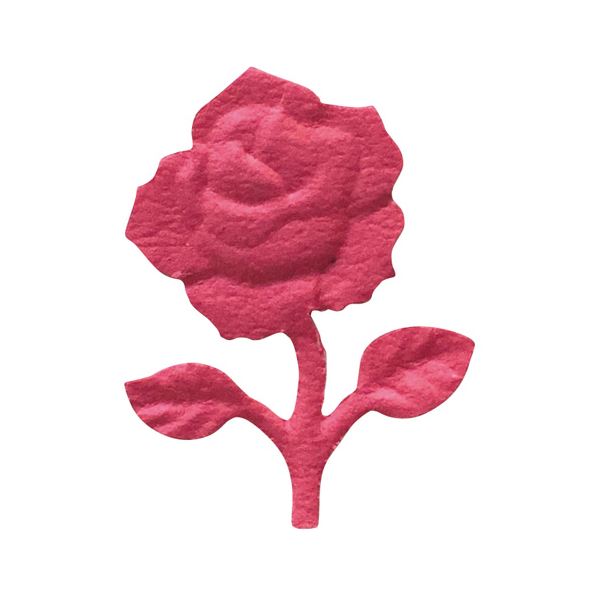 （まとめ） hanaoka エンボスパンチ エレガントローズ(×10セット)