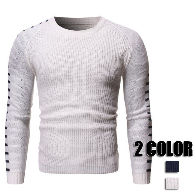 トップス セーター メンズ ニット 最大52%OFFクーポン 丸首 高額売筋 S XL M L 2XL ウィ