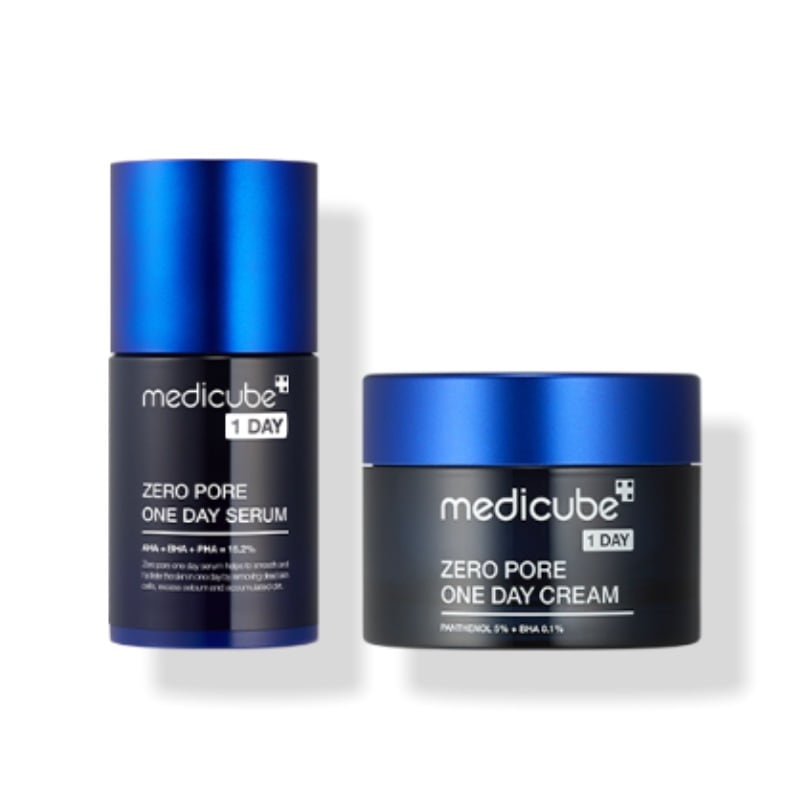 ゼロ毛穴1DAY2種セット(毛穴美容液＆クリーム)