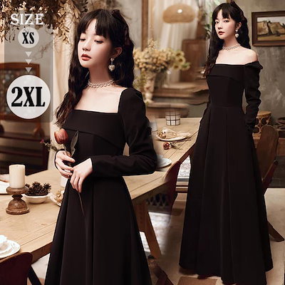 ブラック　インポートロングドレス 5686598377.g_400-w-st_g.jpg