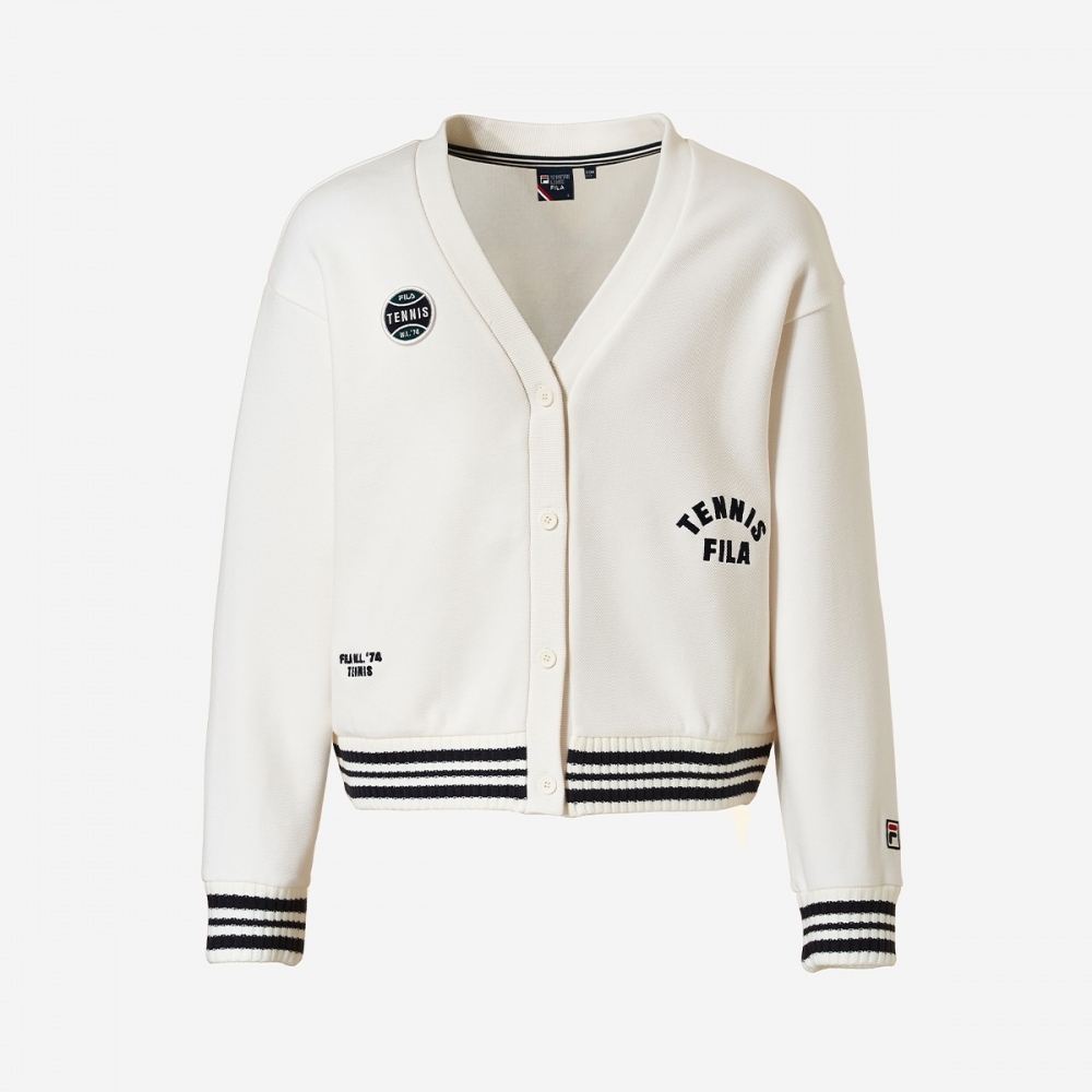 ウィラウーマンテニスライフカーディガンFS2FTF3361F-FWH