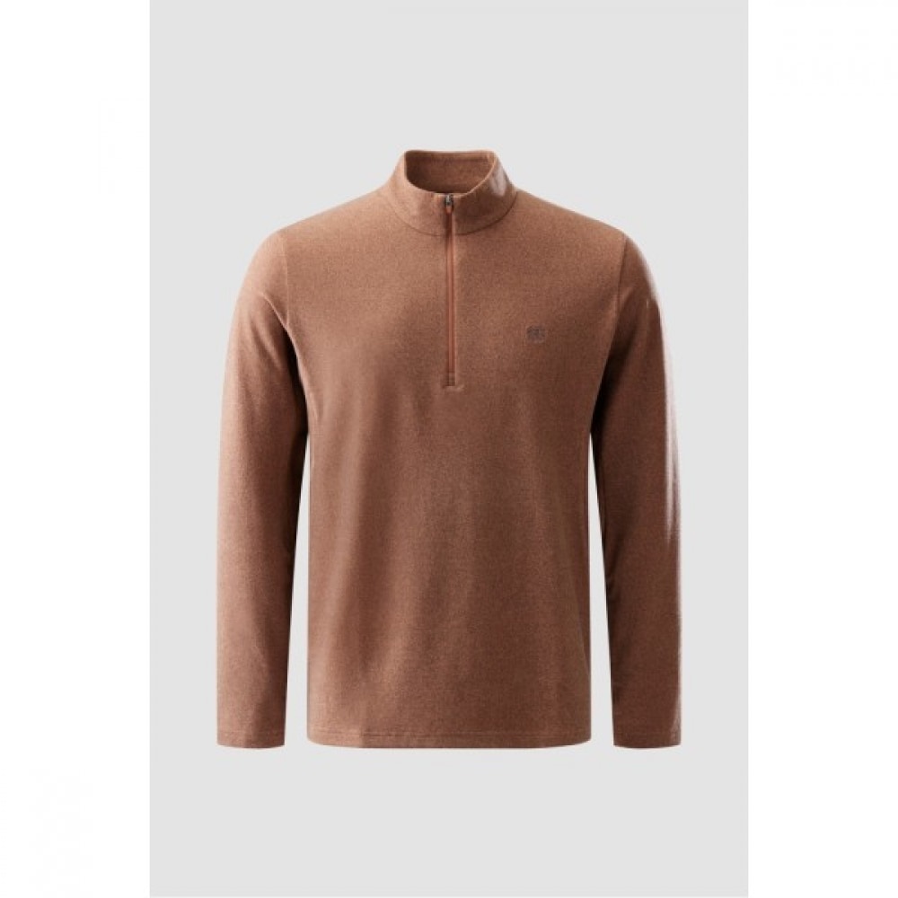 コオロンスポーツ メンズ 基本型 ジップアップ Tシャツ JWTBW24251DOR