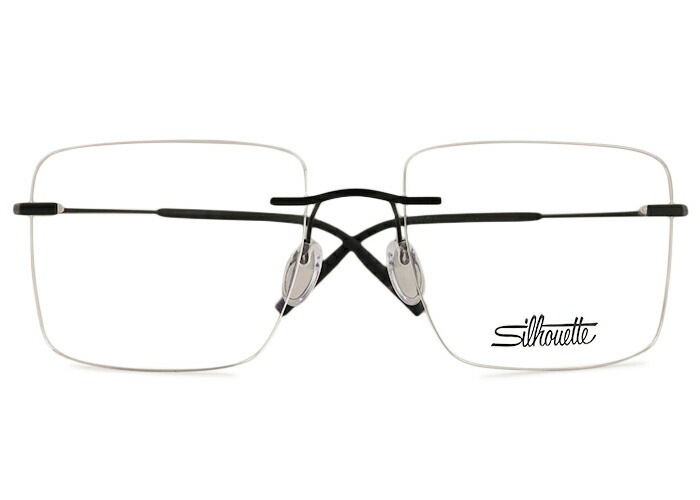 シルエット Silhouette 5541 c.9042 チタン ミニマルアートアイコン 眼鏡 オーストリア製 ツーポイント 記憶形状 リムレス