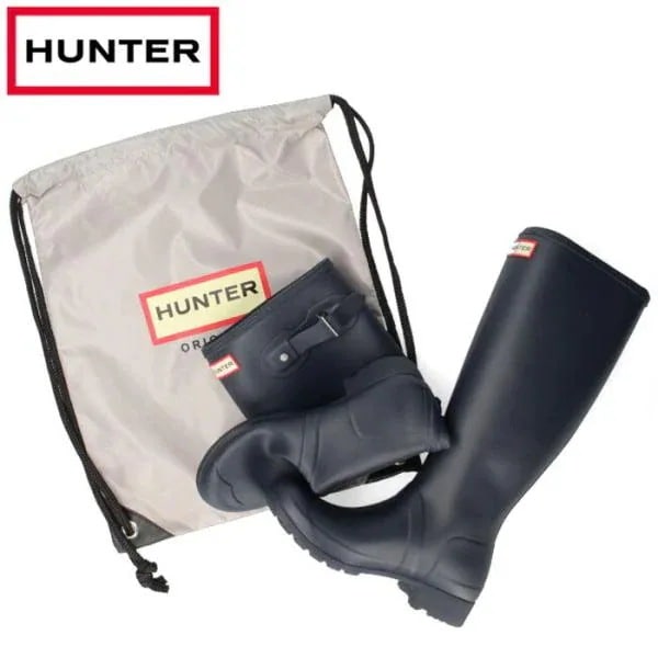 HUNTER ハンター レインブーツ レディース 長靴 オリジナルツアー ブーツ 完全防水 WFT2210RMA ネイビー 防滑