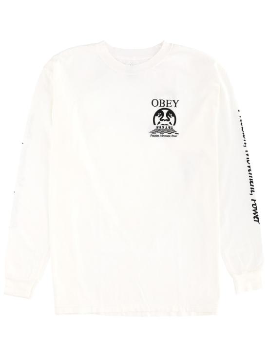 OBEY Men T-Shirts 168004226 PIGMENTVINTAGEWHITE