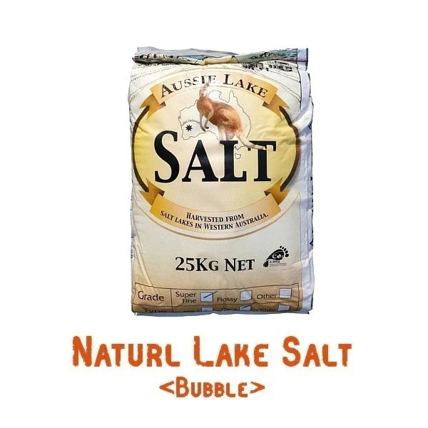 ナチュラルレイクソルト大粒バブル25kg