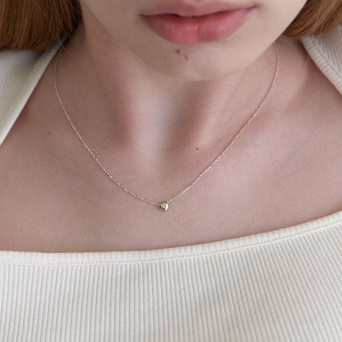 Heart Chain Necklace おしゃれ アイドル愛用ブランド 韓国人気 韓国ファッション