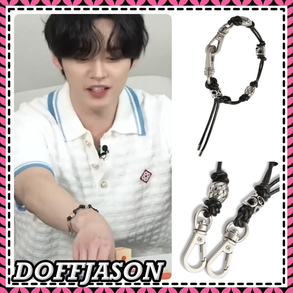 [公式正規品] STRAYKIDS リノ着用 【DOFFJASON】 2-WAY Ethnic Beads Bracelet [Stray Kids リノ着用 ブレスレット]
