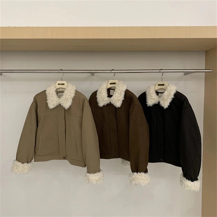 コート レトロ コットン デザインセンス 可愛い 毛羽立つ あったか 暖かくする 襟を正す つなぎ合わせる 激安セール