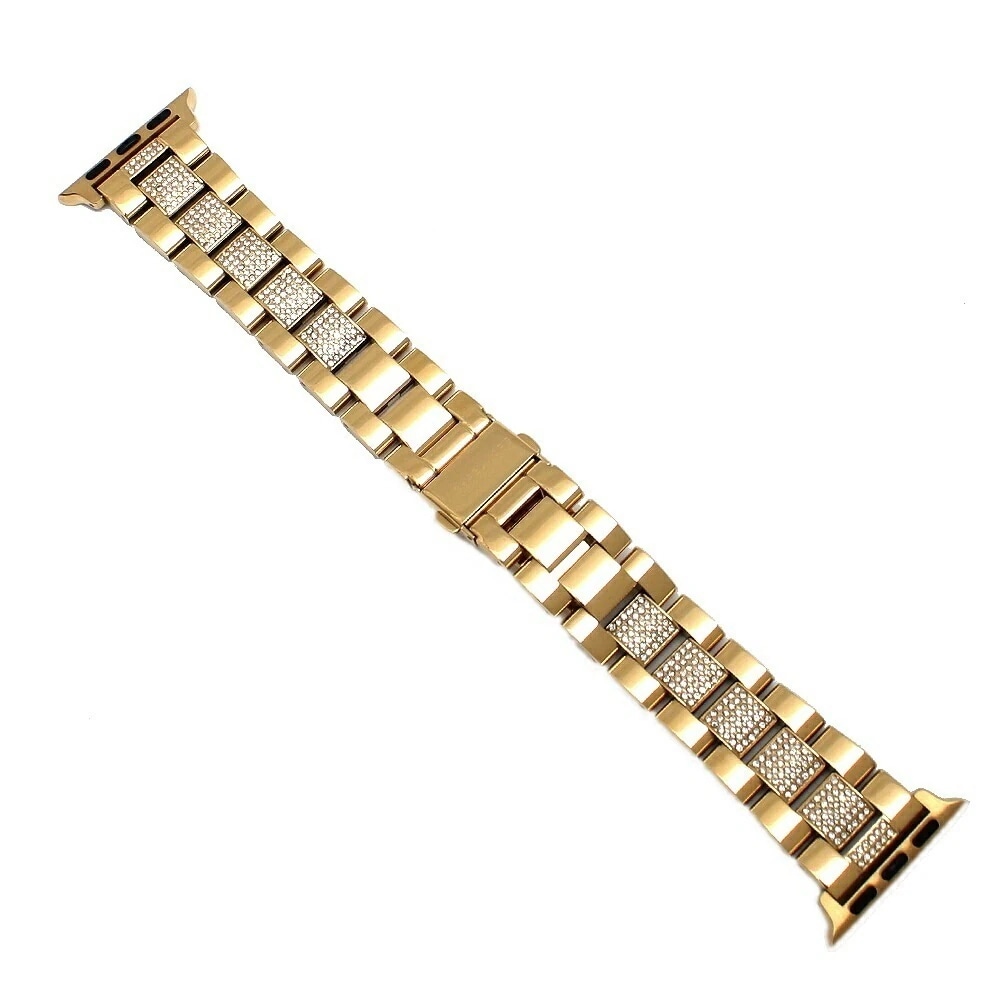 MK アップルウォッチ用バンド 替えベルト MKS8021 レディース 38mm 40mm 41mm ゴールド