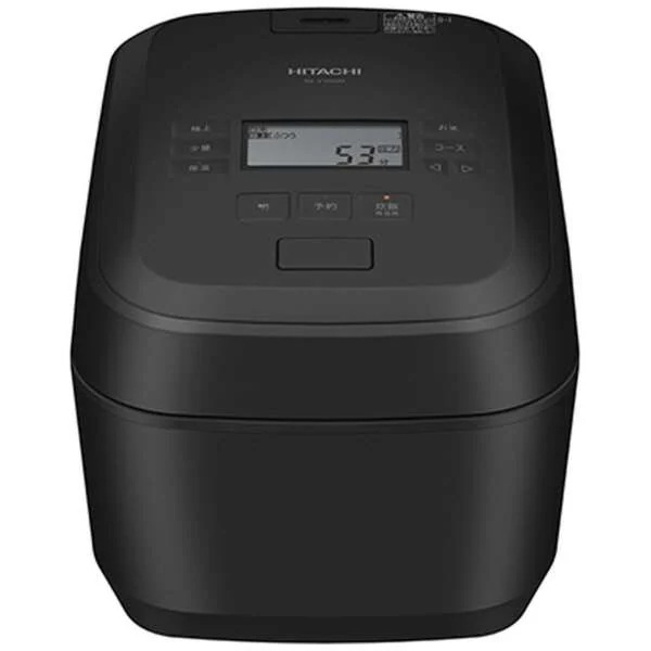 炊飯器 5.5合 RZ-V100JM(K) フロストブラック ふっくら御膳 圧力スチームIH炊飯器