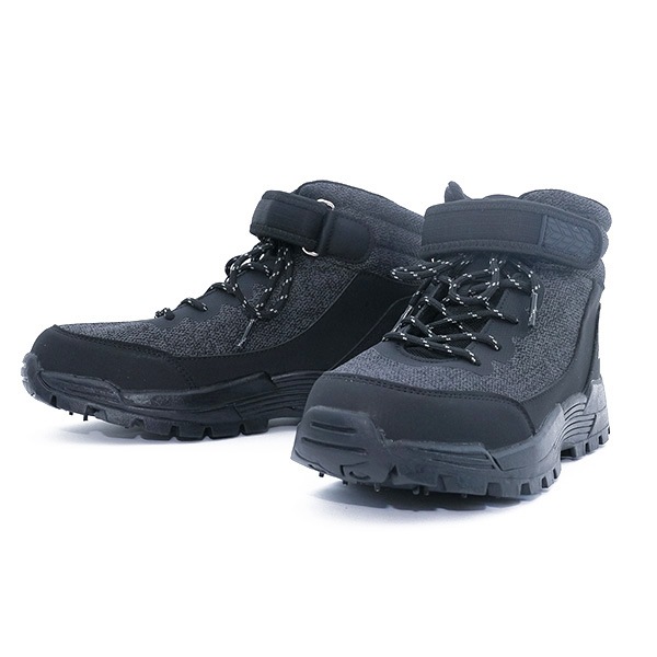 GOTSURI スパイクシューズ GT-375 杢ブラック L(26-26.5cm)