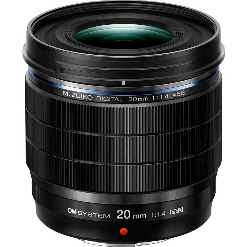OM SYSTEM ED20MMF1.4PRO-BLK M.ZUIKO DIGITAL ED 20mm F1.4 PRO ED20MMF14PROBLK
