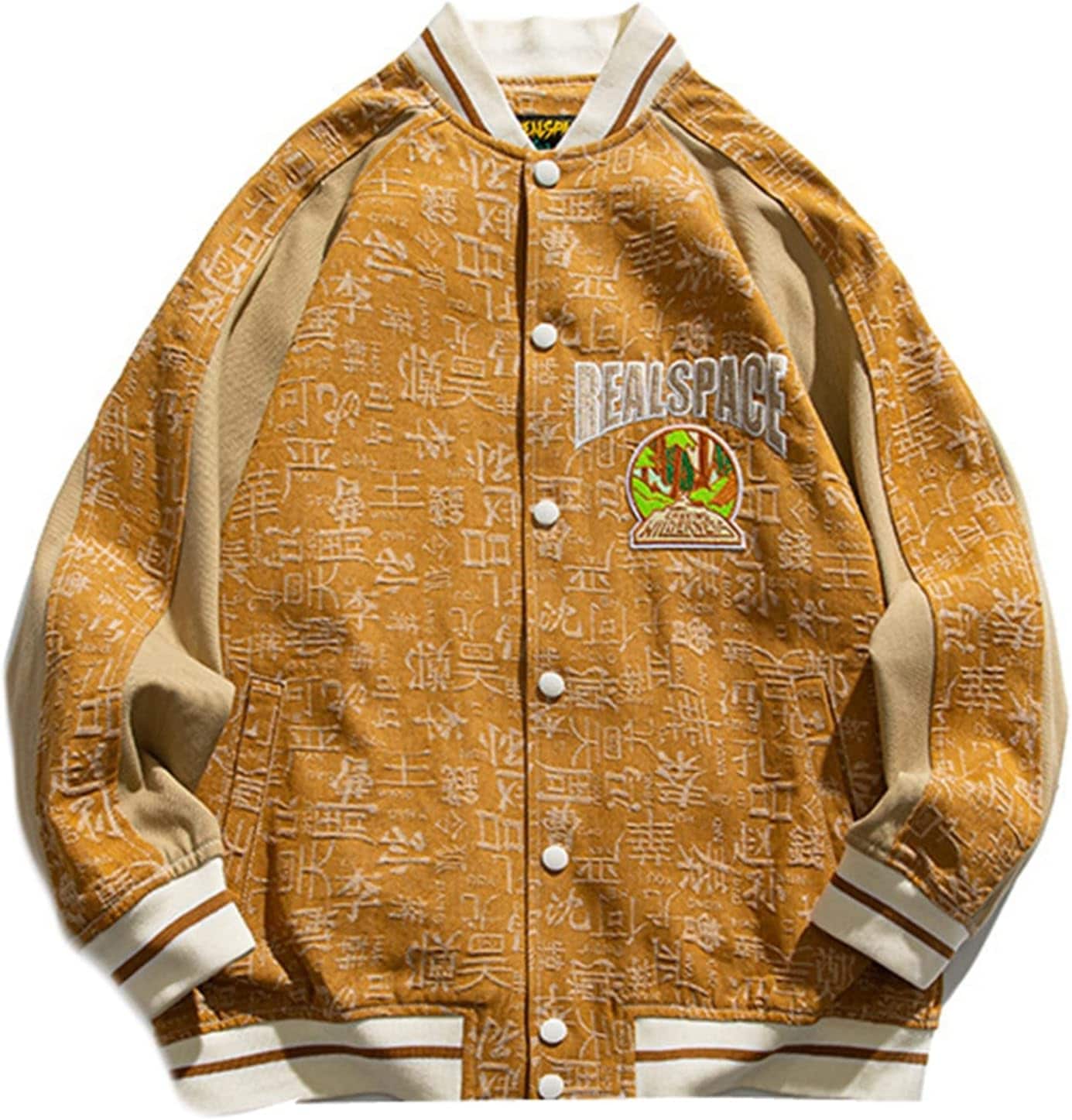 ジャケット メンズ 春秋 スタジアムジャンパー スタジャン 刺繍 パッチワーク 野球服 防風 保温性 カジュアル アウター ブルゾン 通勤 通学 サイクリング マウンテンジャケット 軽量 おおきいサイ 13,146円