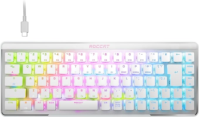 ROCCAT ゲーミングキーボード Vulcan II Mini Air 日本語配列(JIS) ワイヤレス 2.4GH