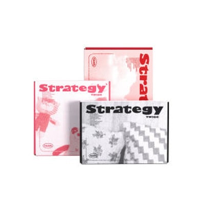 TWICE 3種SET / STRATEGYミニアルバム14集_[未開封新品]