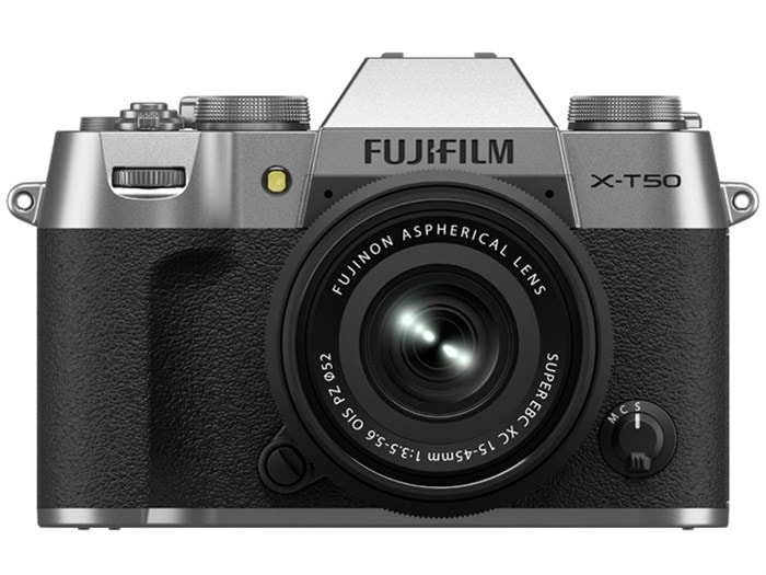 X-T50 XC15-45mmレンズキット [シルバー] 128,500円
