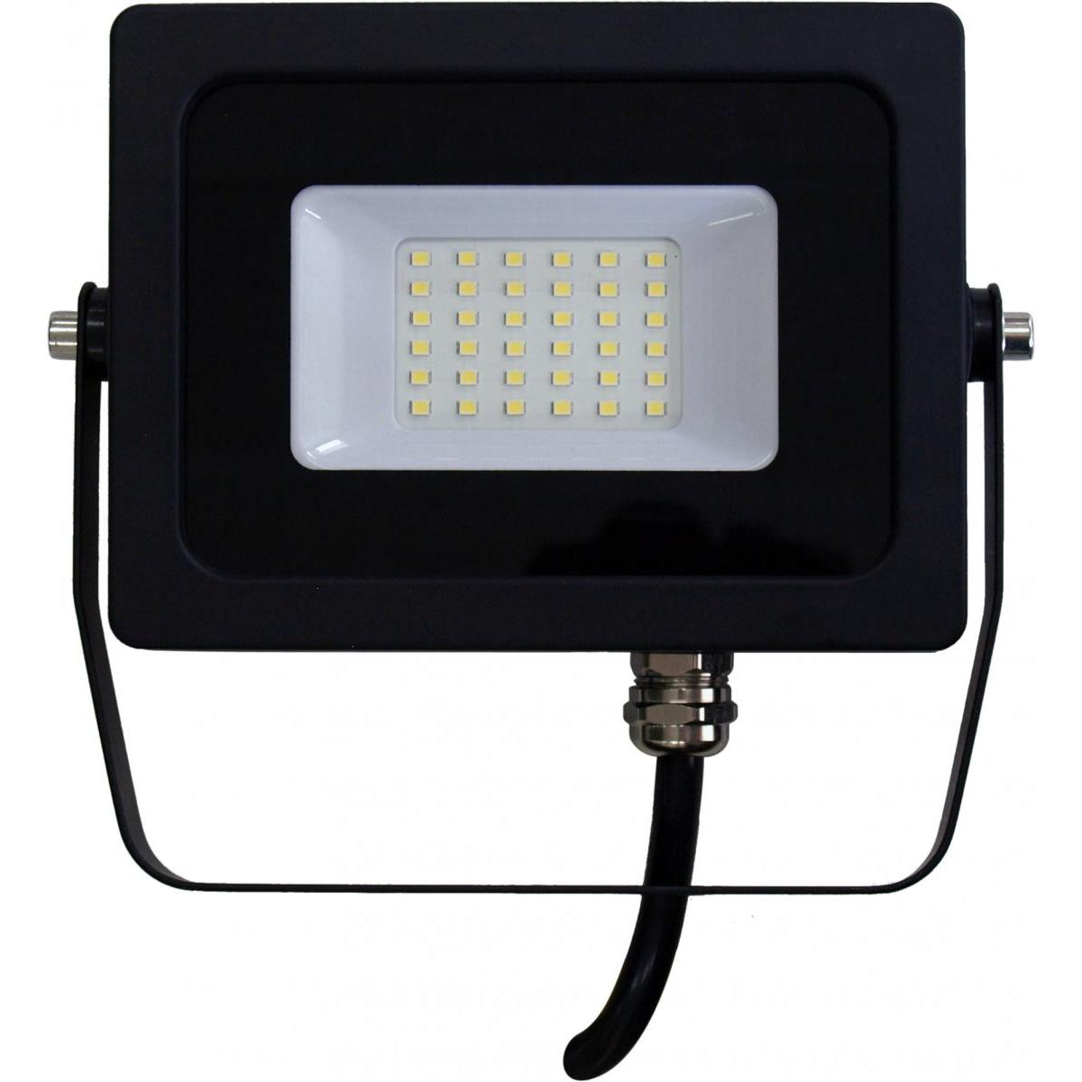 富士倉 フラット投光器20W 薄型 AS-20N アルミボディー 薄い 軽い AC100V 2000ルーメン