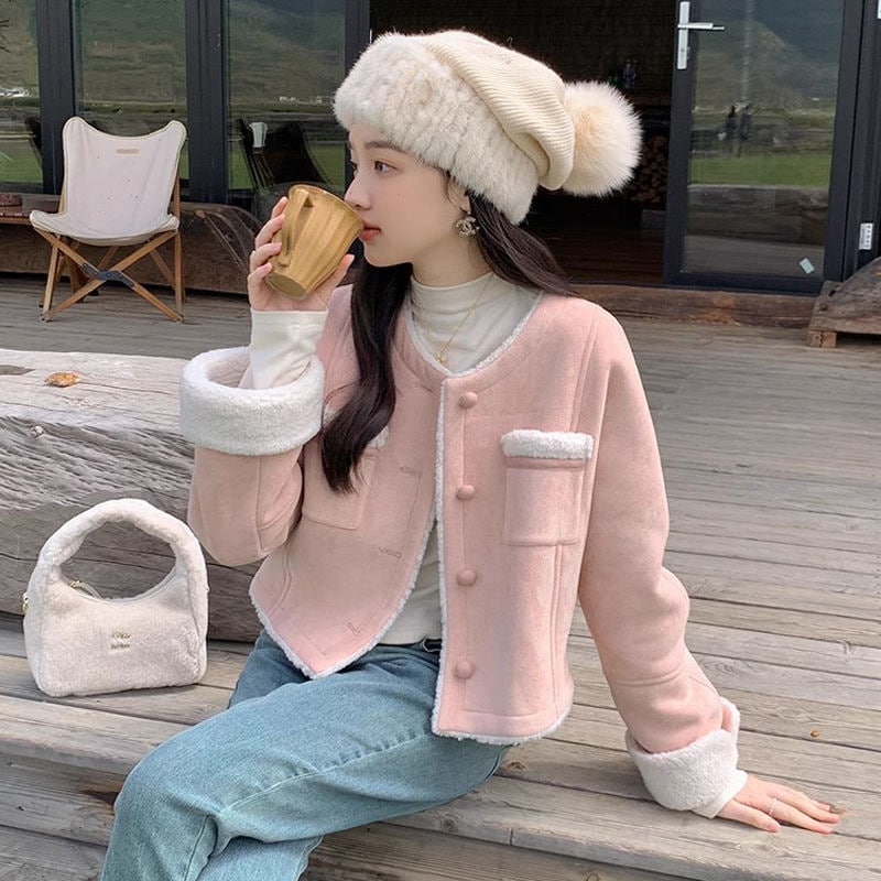 秋冬 レトロ ファッション アウター レディース 秋冬 裏起毛 防寒 コート