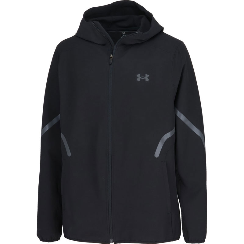 UA BRUSHED WOVEN REFLECT JACKET マルチスポーツ トレーニングシャツメンズ 6007741-001