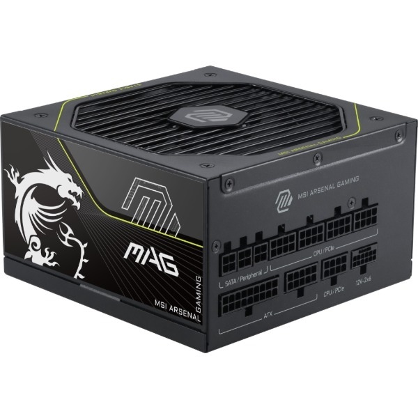 MAG A1000PLS PCIE5 ブラック MAG APLS PCIE5 電源ユニット(1000W) メーカー直送