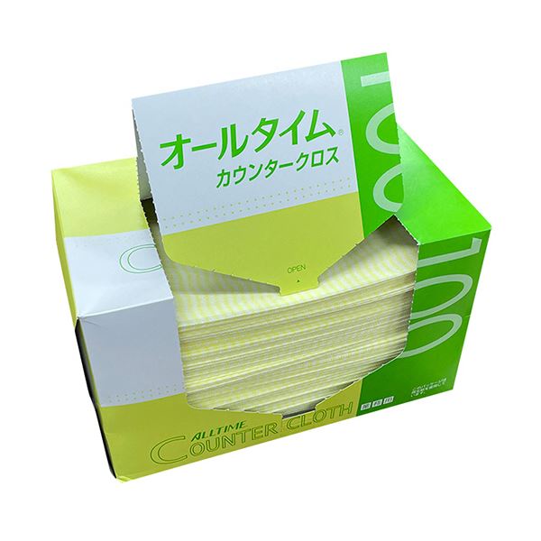 （まとめ） 東京メディカル カウンタークロスレギュラータイプ イエロー FT105N 1箱（100枚） 5セット