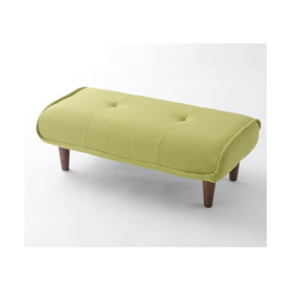 CELLUTANE オットマン ダリアングリーン 日本製 スツール 座面ポケットコイル 二人掛け A280ｐ-562GRN メーカー直送