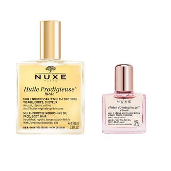 ナックス マルチ リッチ オイル 100ml + マルチ フローラル オイル 10ml