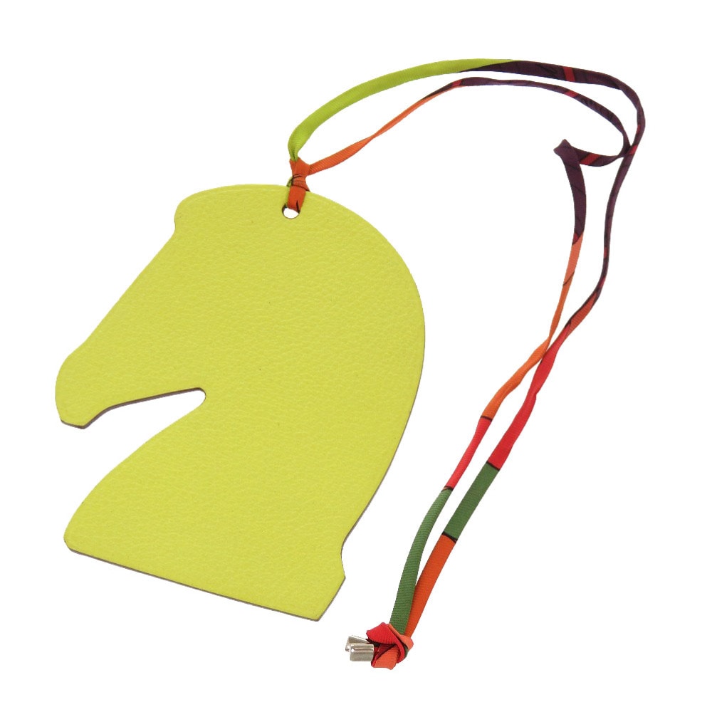 美品 プティアッシュ 馬 ホース サマルカンド キーホルダー ヴォーエプソン/シェーブル オレンジ 0082【中古】 レディース 15,620円
