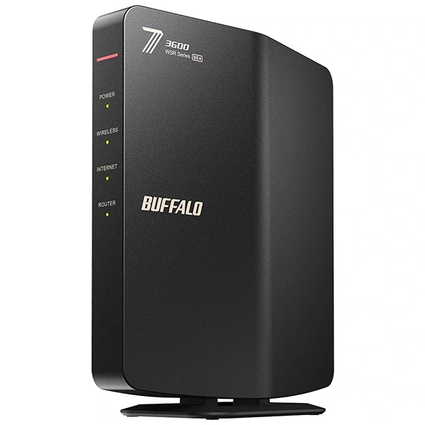 WSR3600BE4P-BK ブラック AirStation Wi-Fi 7(11be)対応デュアルバンドWi-Fiルーター 2882+688Mbps
