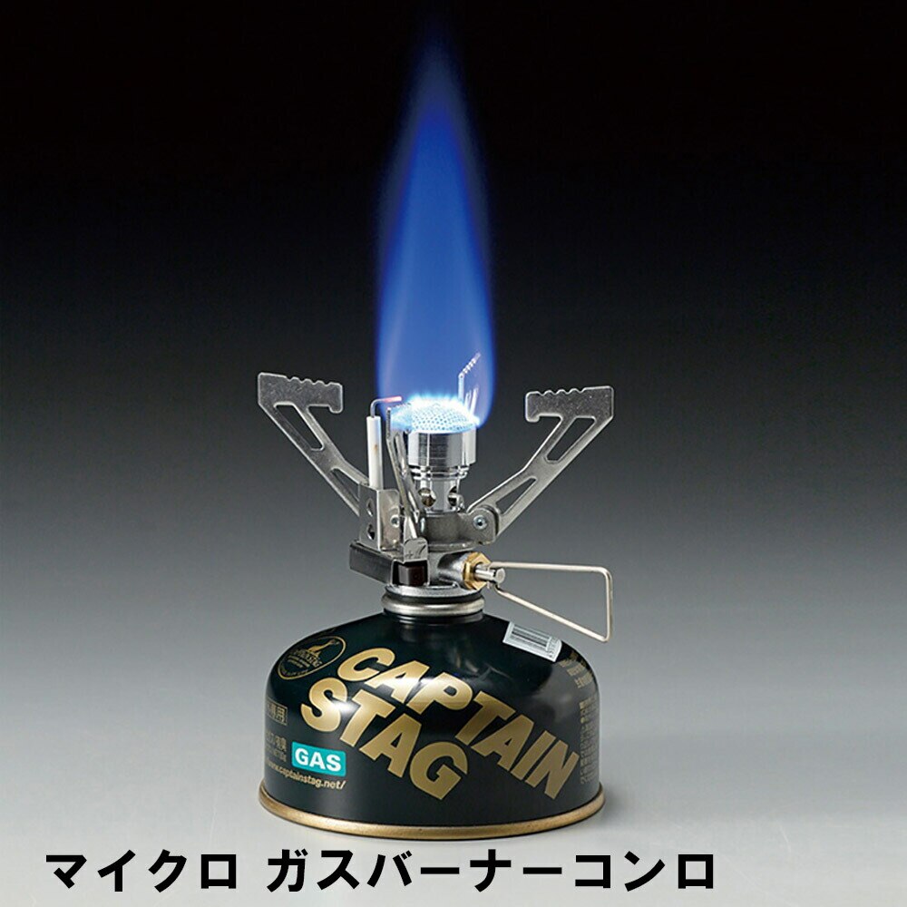 バーベキューコンロ 小型 ガス 幅8 奥行11.5 高さ7.5 収納ケース付 圧電点火装置付