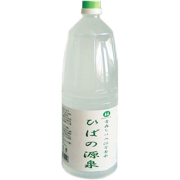 青森ヒバ ひばの源泉 1.8L【6本セット】芳香水 入浴剤 温泉気分 抗菌 消臭 脱臭 加湿器 ディフューザー 無添加 ヒノキチオール ひば 日本製 国産