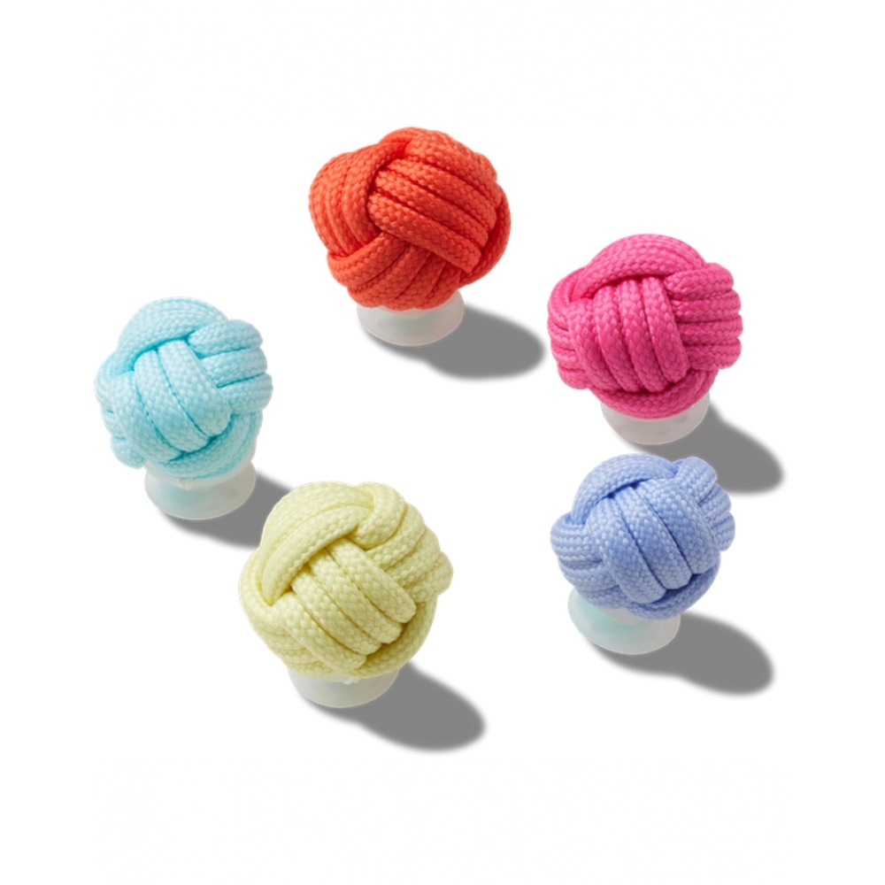 クロックス ノーティカル ノティッド パフ 5パック ジビッツ 10015436