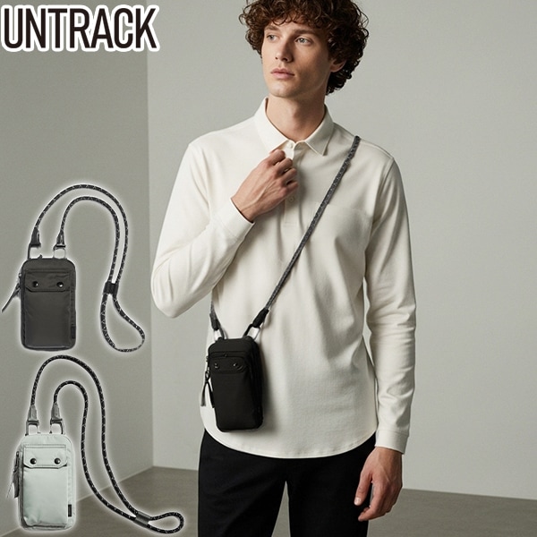 メンズ レディース 斜めがけ 小さめ 大人 軽量 斜めがけバッグ ブランド 縦型 スマホポーチ ミニ 撥水 0.5L CITY / DS Phone Shoulder 60211